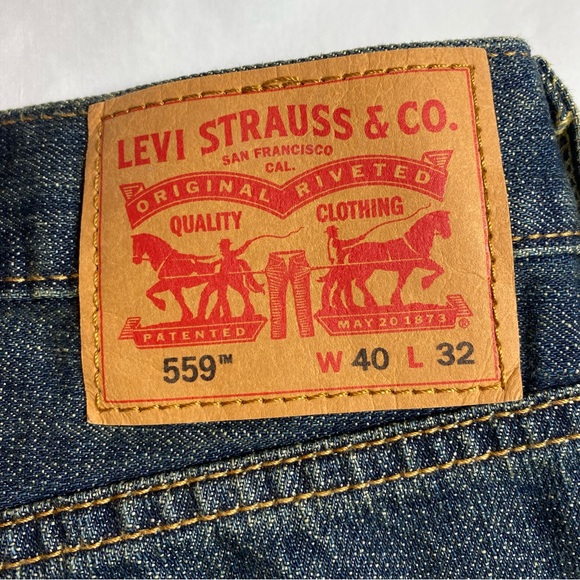 Levi Strauss Men’s 559 Jeans. NWOT. 40x32. - Picture 3 of 12